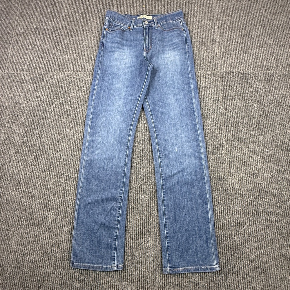 Signature by Levi Strauss Gold Label Straight Leg Jeans Blue W26 L32 Size 2M